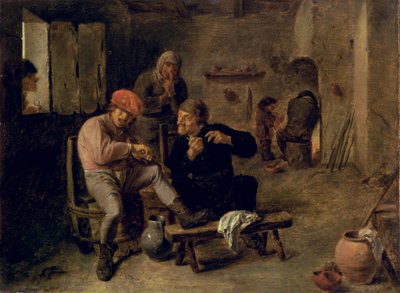 Tavern Scene, or The Village Fiddler, 1634-8 by Adriaen Brouwer